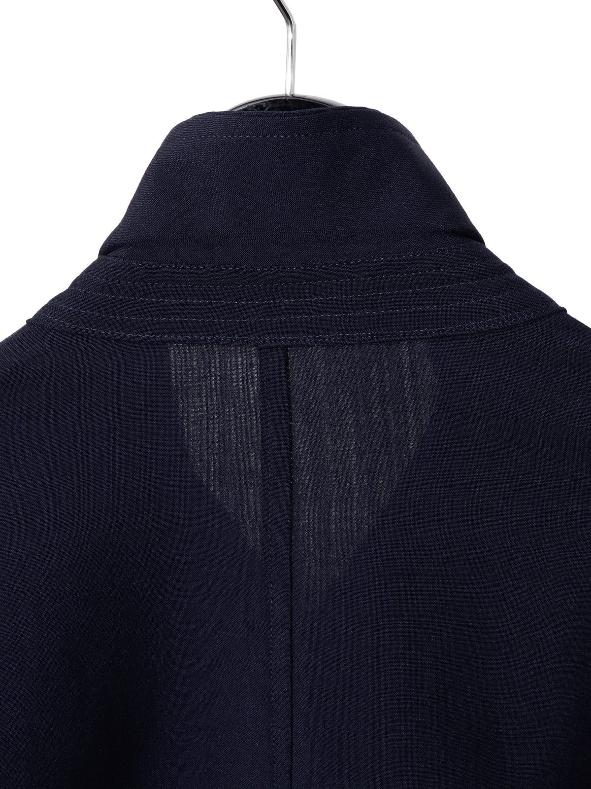 Zip Front Blouson Navy