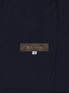 Zip Front Blouson Navy