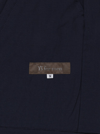 zip front blouson navy ∙ wool rayon ∙ medium