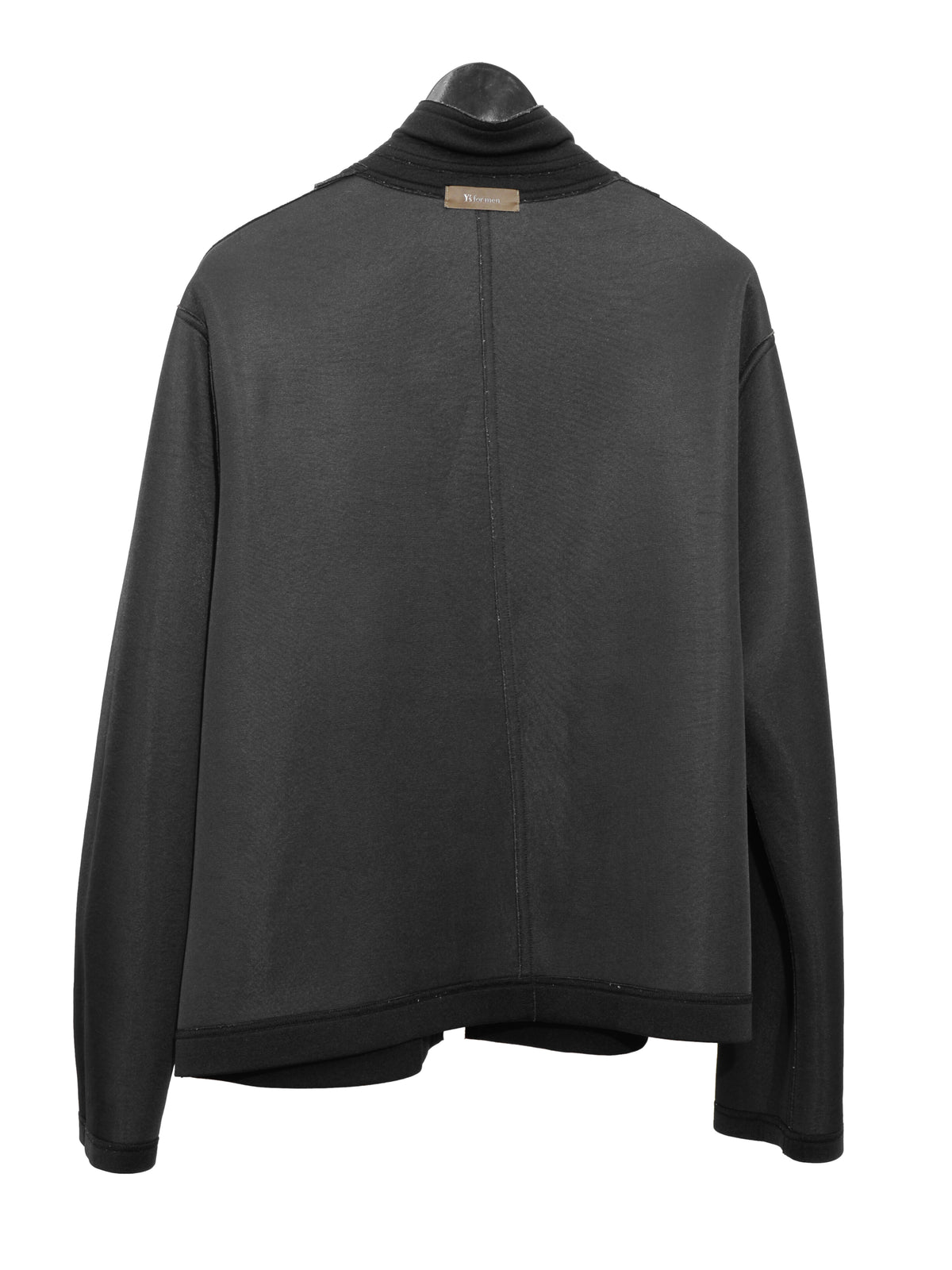 Zip Front Blouson Black
