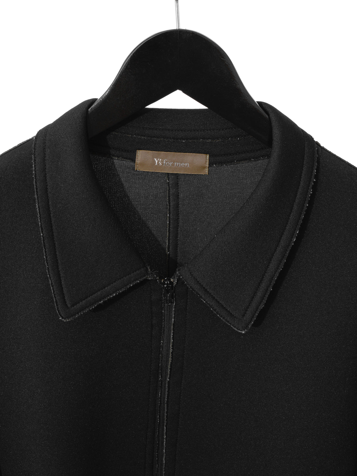 Zip Front Blouson Black