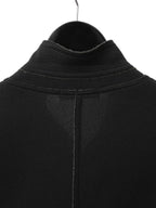 Zip Front Blouson Black