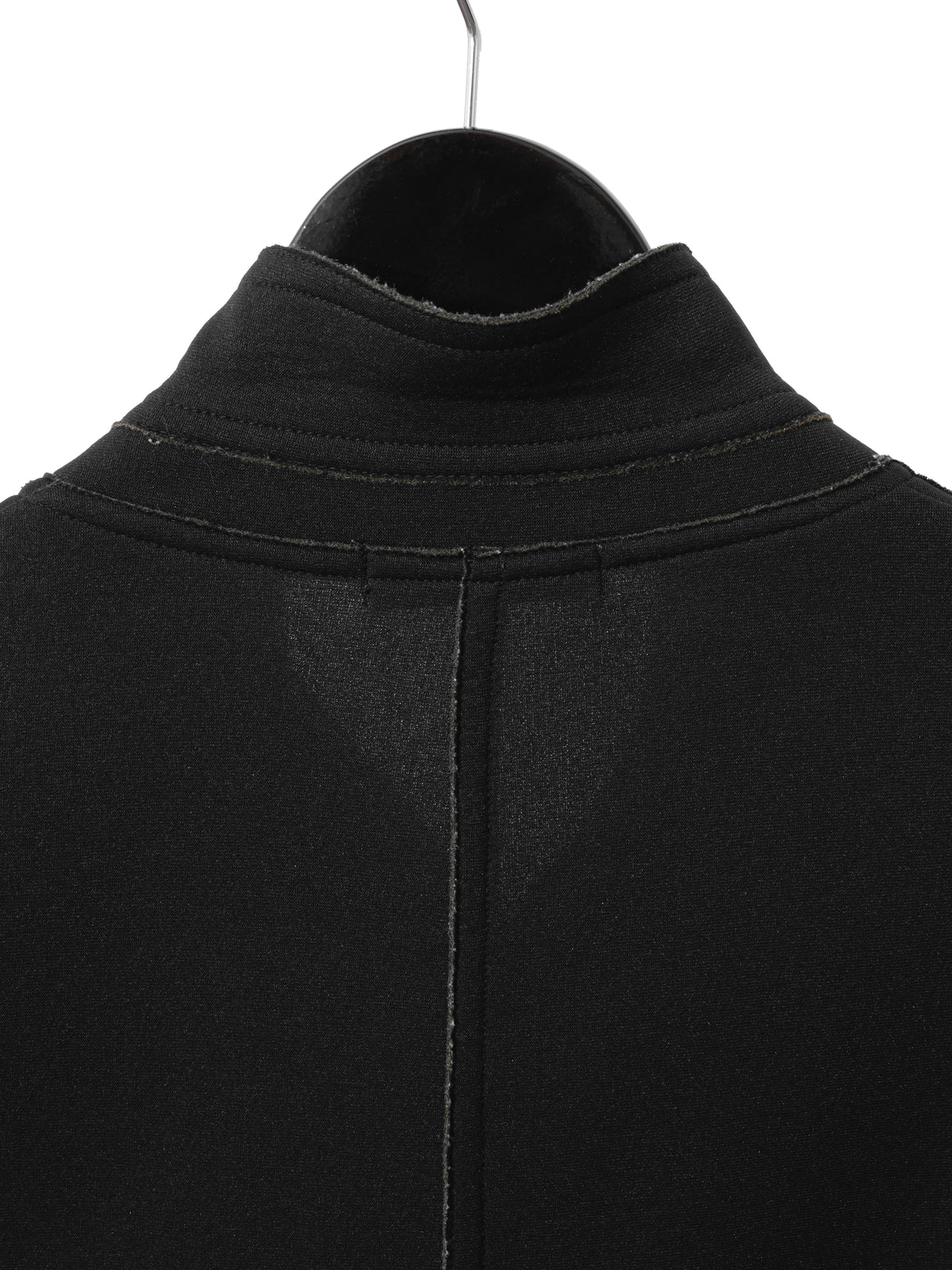 Zip Front Blouson Black