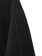 Zip Front Blouson Black