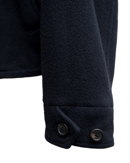 sports jacket navy ∙ melton wool nylon ∙ medium