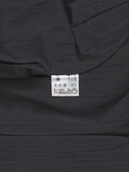 Zip Front Blouson Charcoal