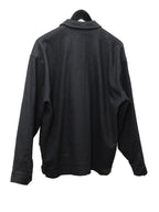 Zip Front Blouson Charcoal