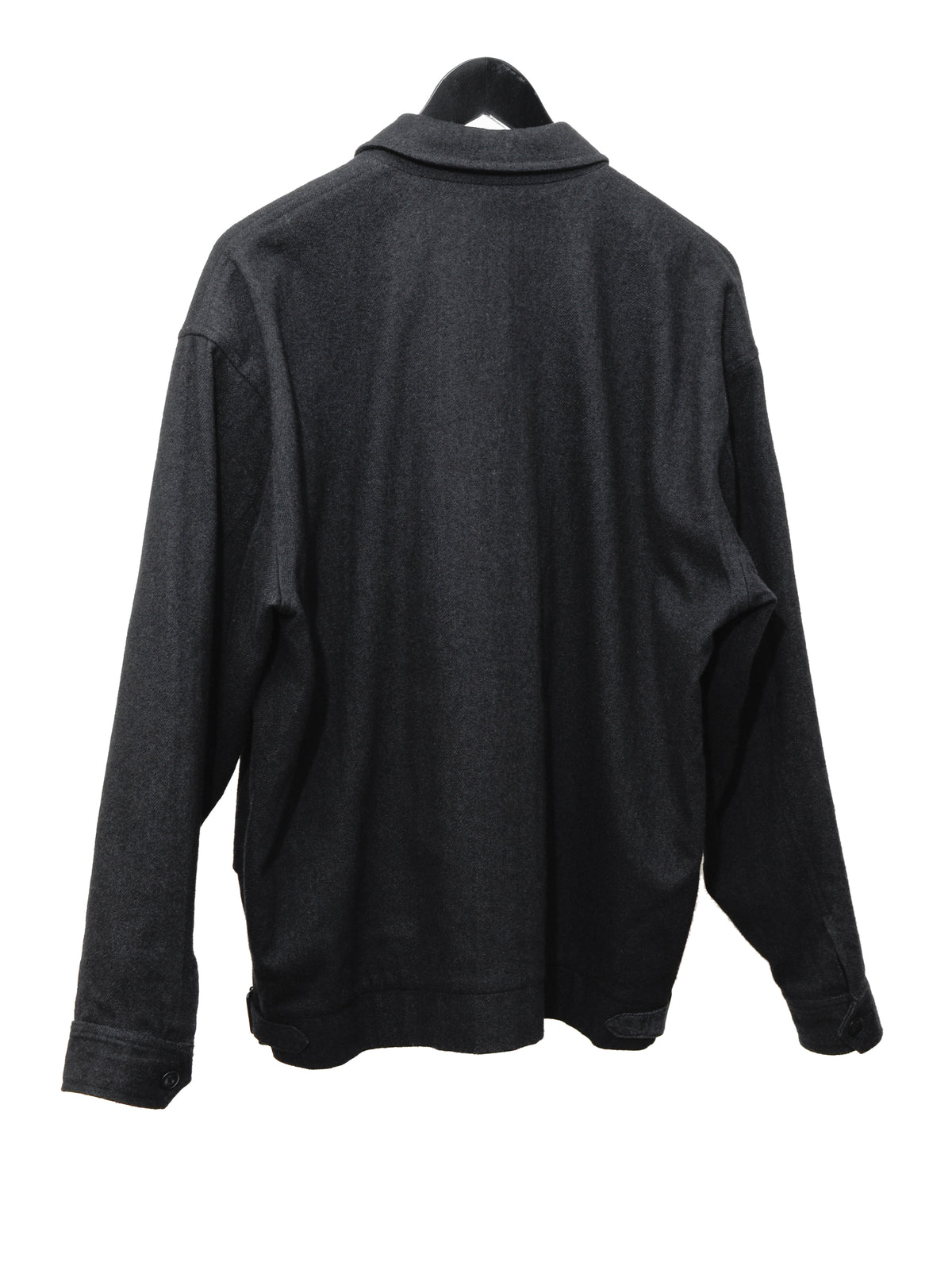 Zip Front Blouson Charcoal