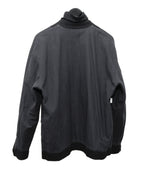 Zip Front Blouson Charcoal