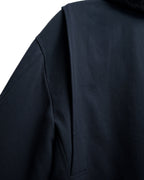 Fur Collar Blouson Navy