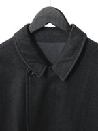 Zip Front Blouson Charcoal