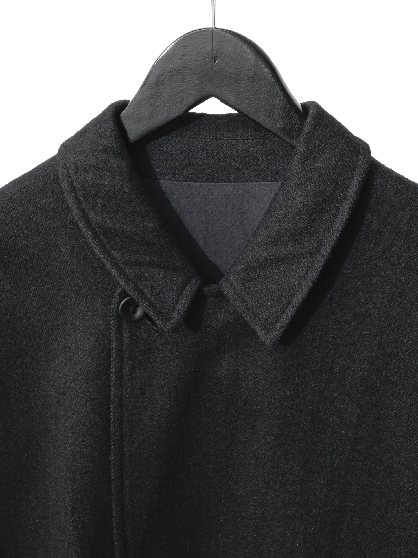 zip front blouson charcoal ∙ wool cotton ∙ one size