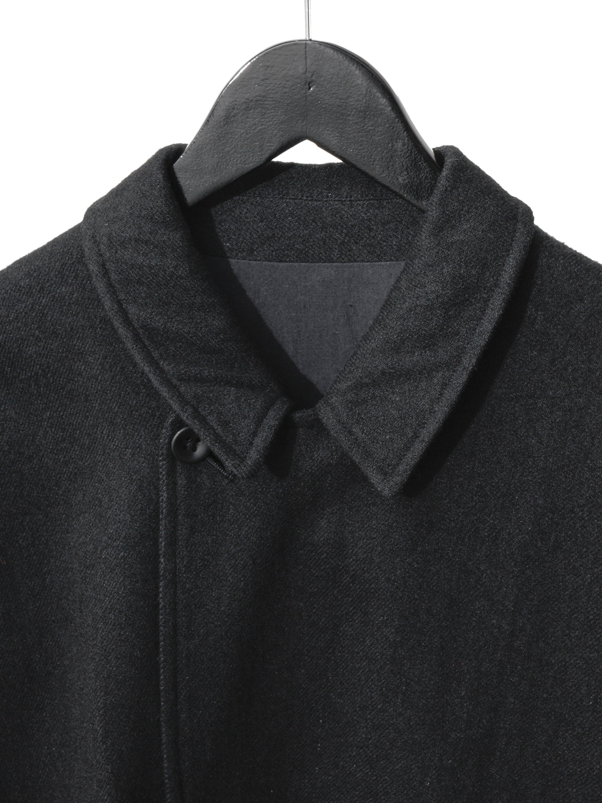 Zip Front Blouson Charcoal