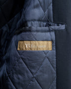 Fur Collar Blouson Navy