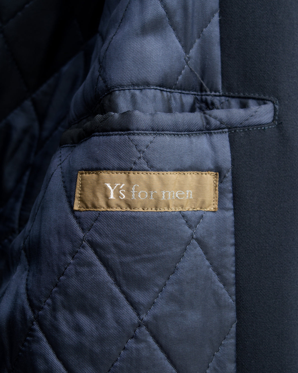 Fur Collar Blouson Navy