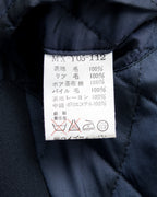 Fur Collar Blouson Navy