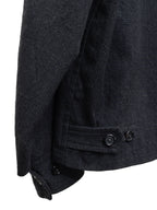 Zip Blouson Dark Grey