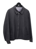 Zip Blouson Dark Grey