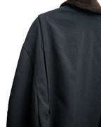 Fur Collar Blouson Black