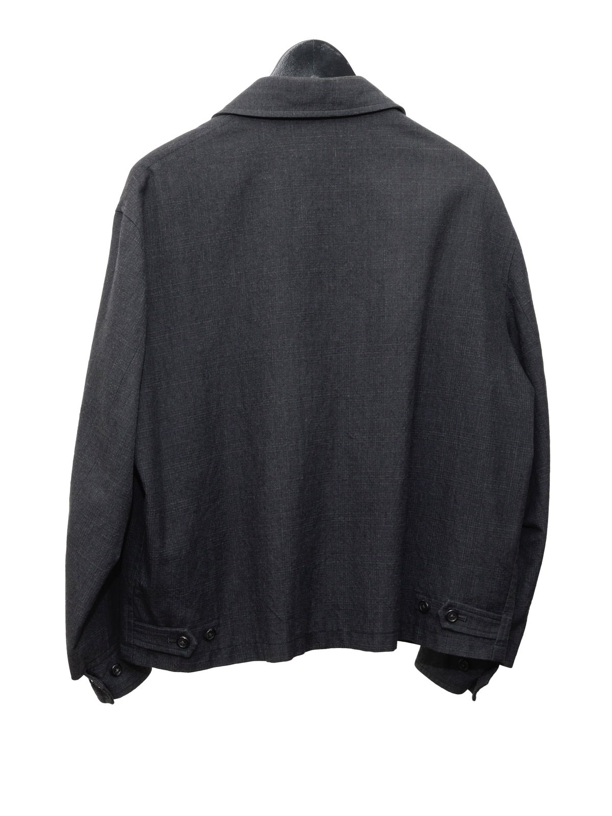 Zip Blouson Dark Grey