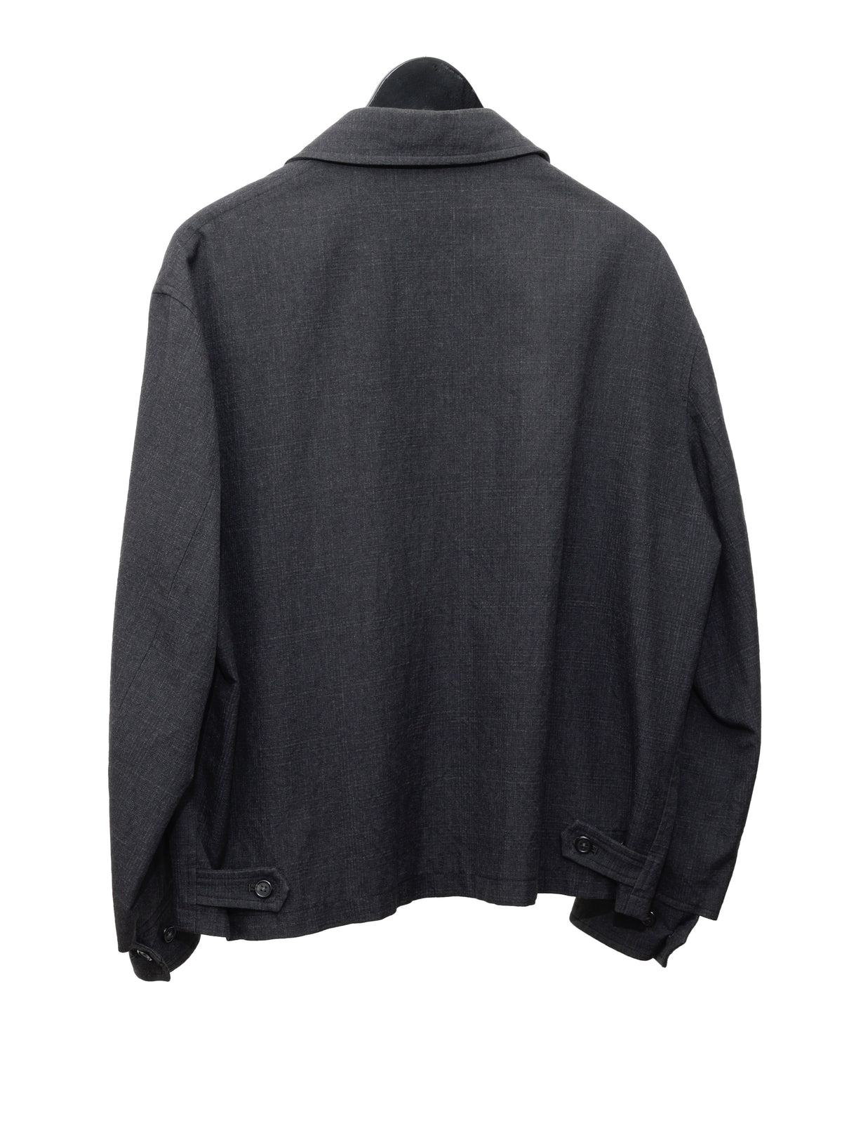 Zip Blouson Dark Grey