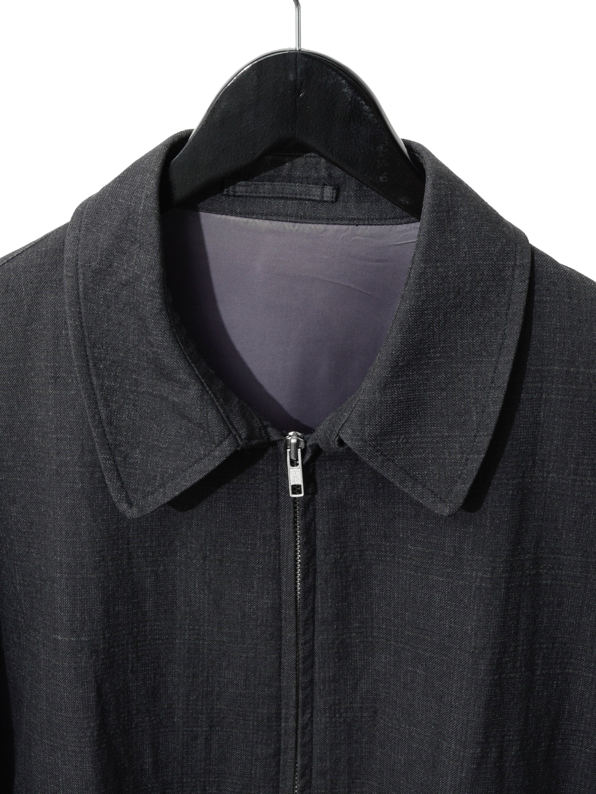Zip Blouson Dark Grey