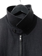 Zip Blouson Dark Grey
