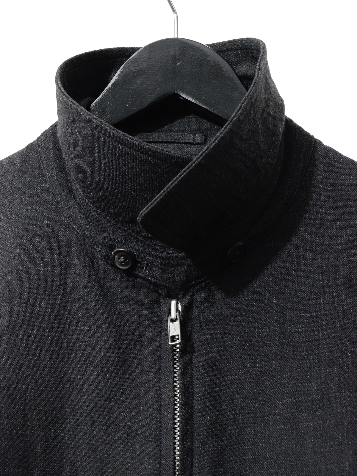 Zip Blouson Dark Grey