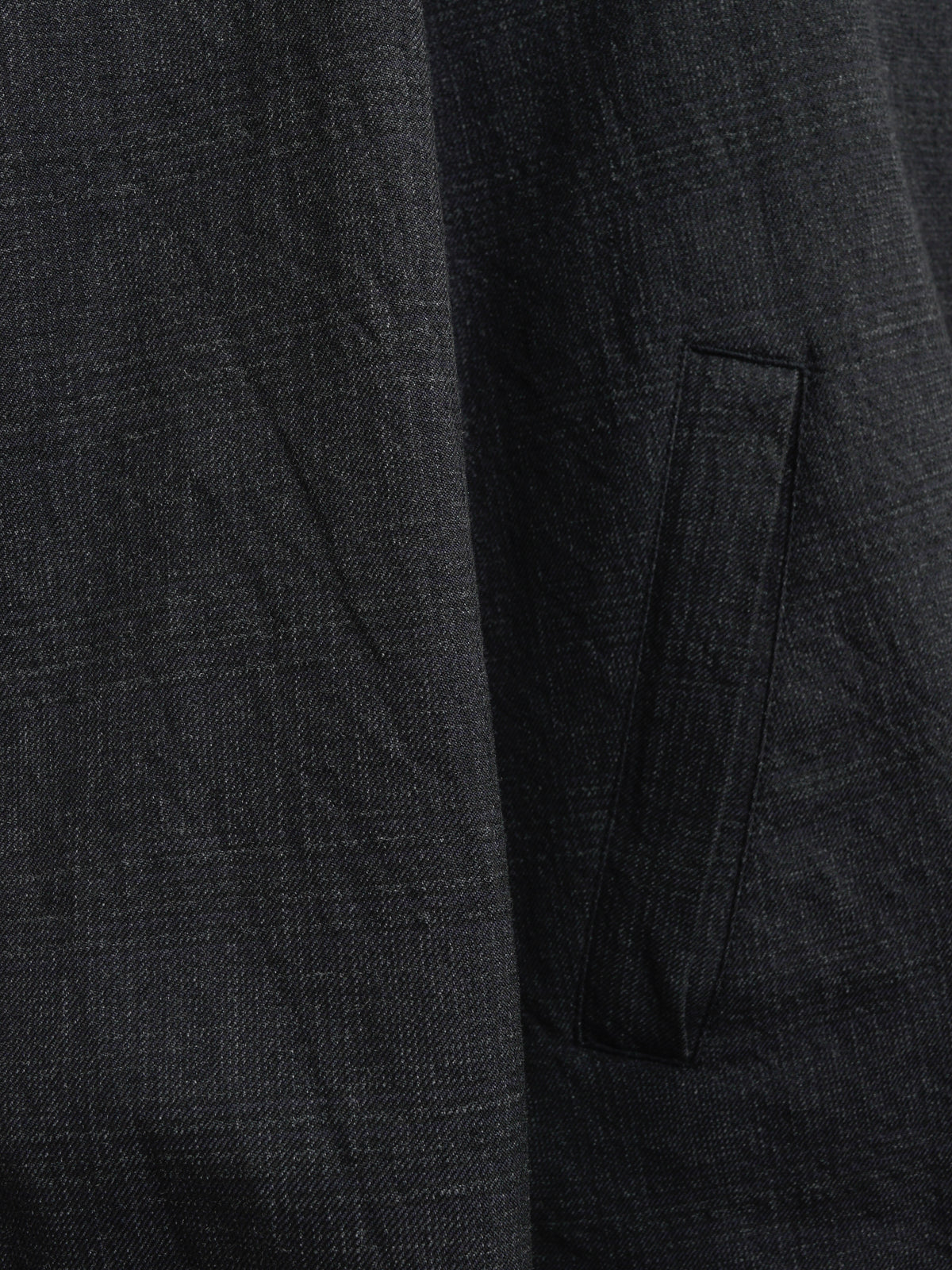 Zip Blouson Dark Grey