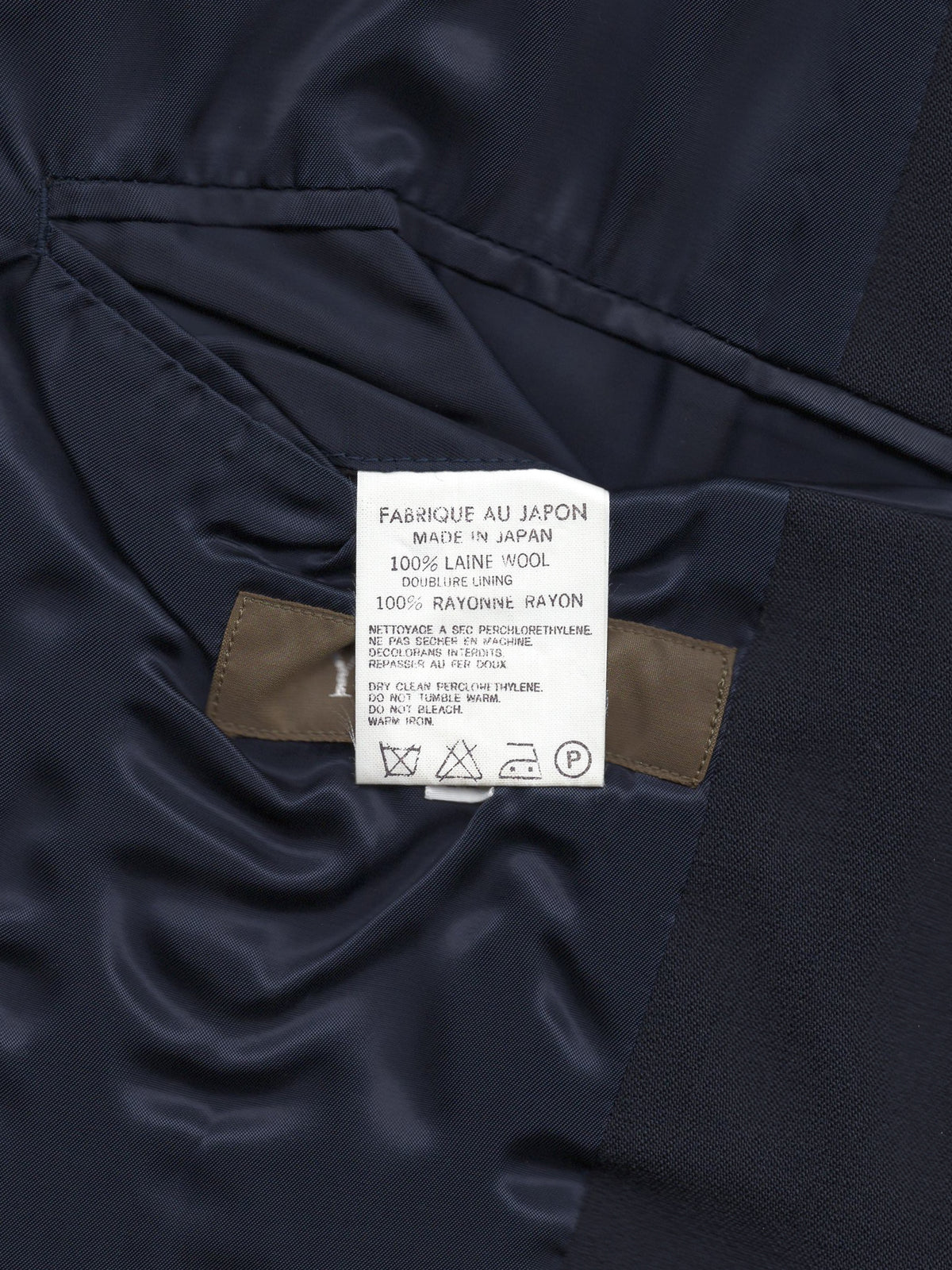 Tailored Jacket Navy