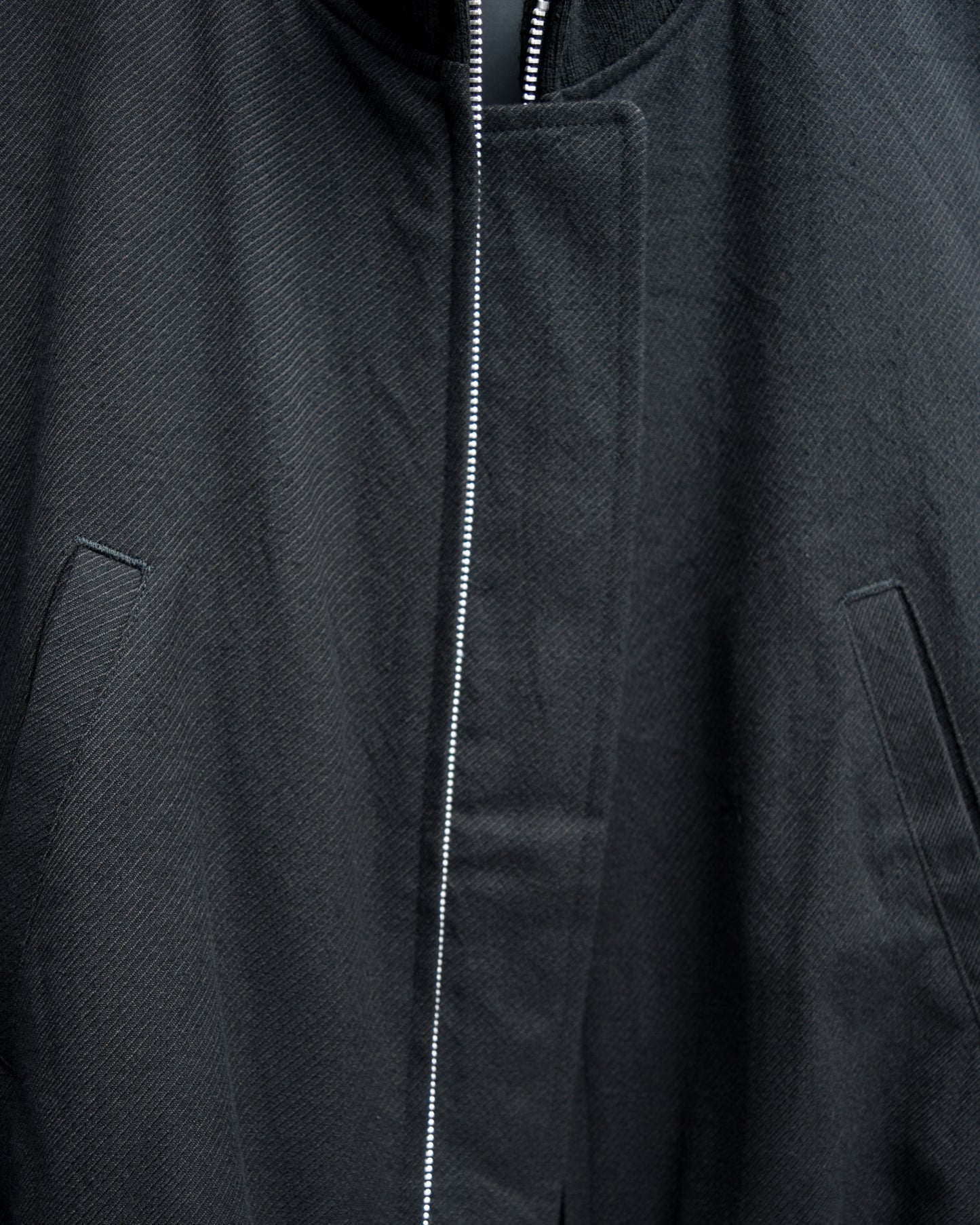 tanker jacket dark grey ∙ wool cotton ∙ medium