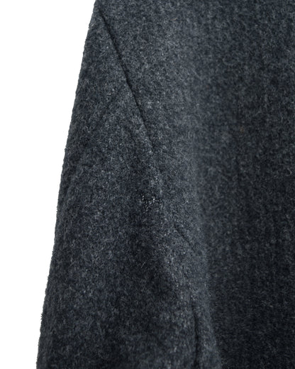 faux front chore jacket charcoal ∙ wool nylon ∙ large