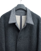 Faux Front Chore Jacket Charcoal