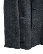 Faux Front Chore Jacket Charcoal