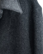 Faux Front Chore Jacket Charcoal