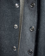 Faux Front Chore Jacket Charcoal