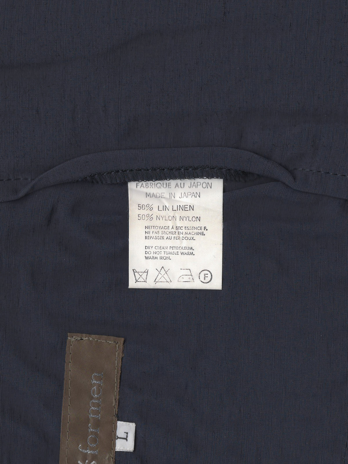 Zip Front Blouson Navy