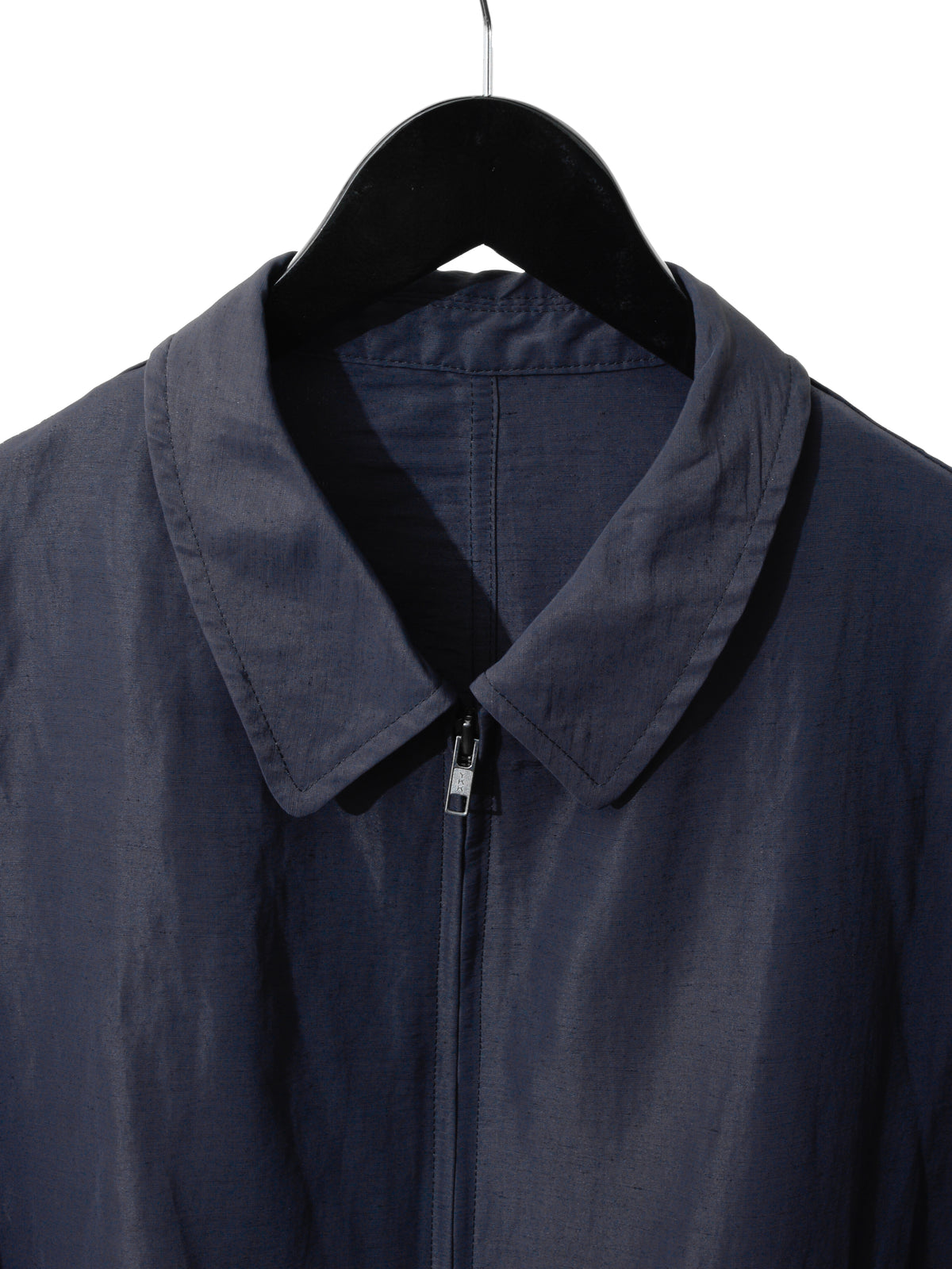 Zip Front Blouson Navy