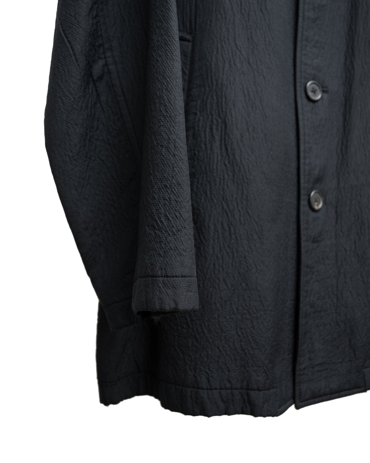 Mid Length Jacket Black