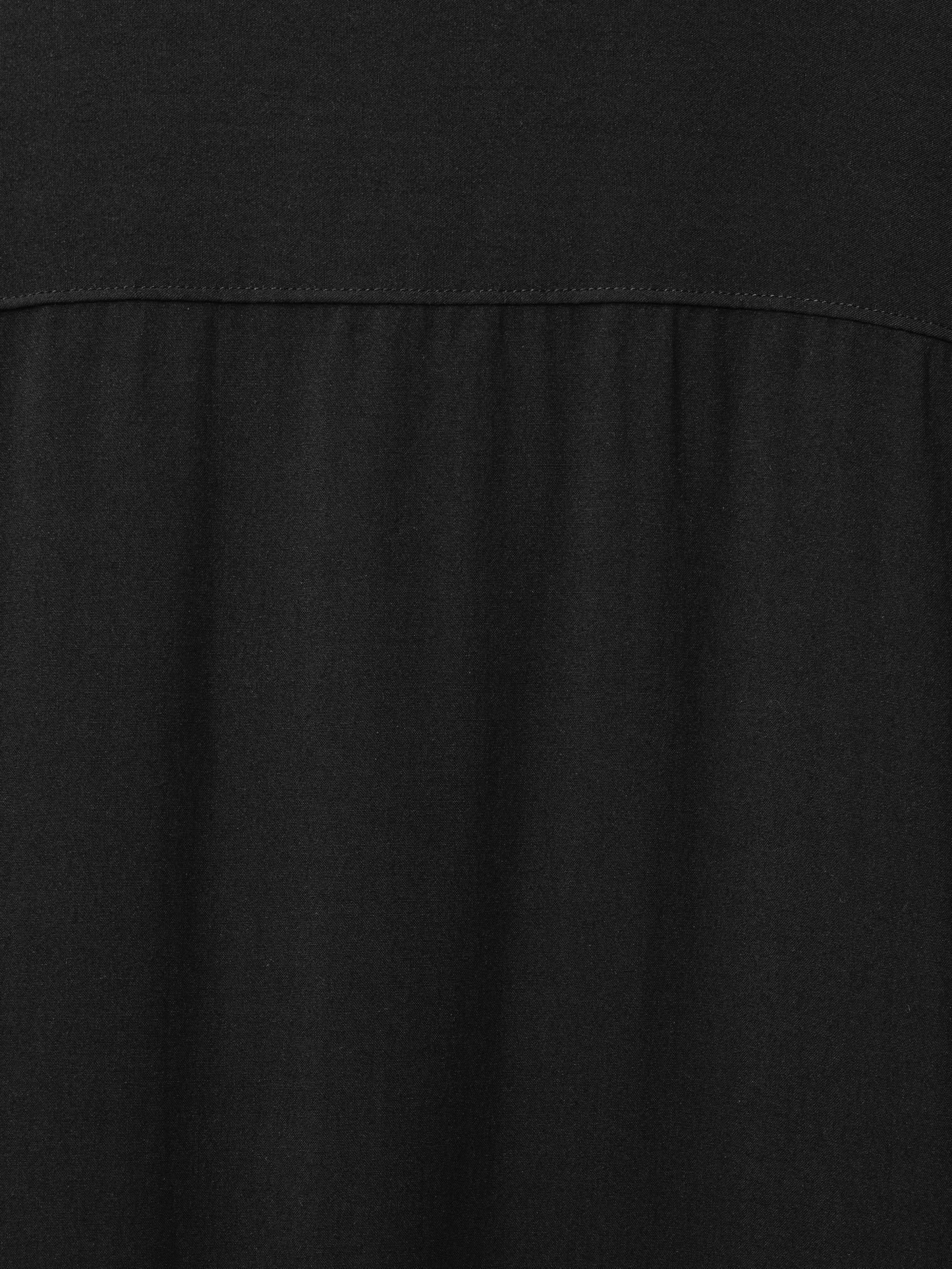 zip pullover shirt black ∙ rayon ∙ medium