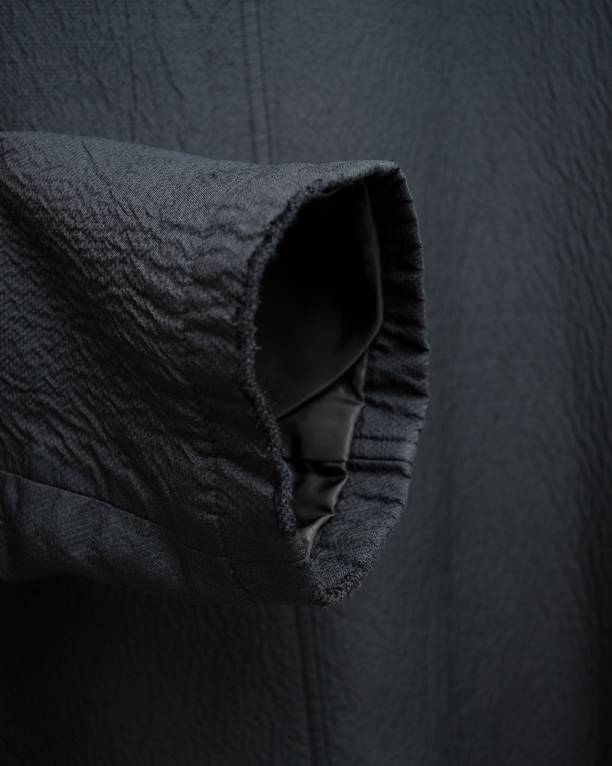 Mid Length Jacket Black