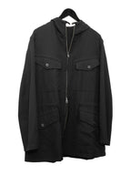 Hooded Field Jacket Black