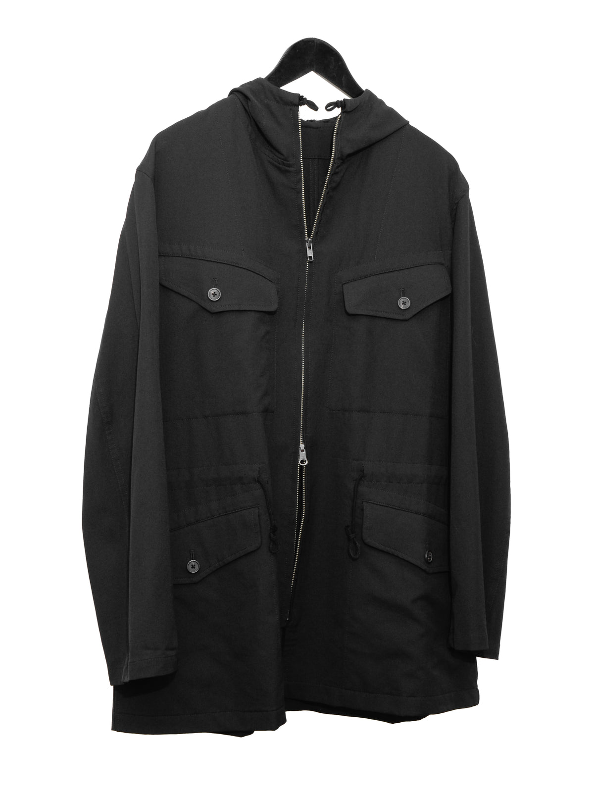 Hooded Field Jacket Black