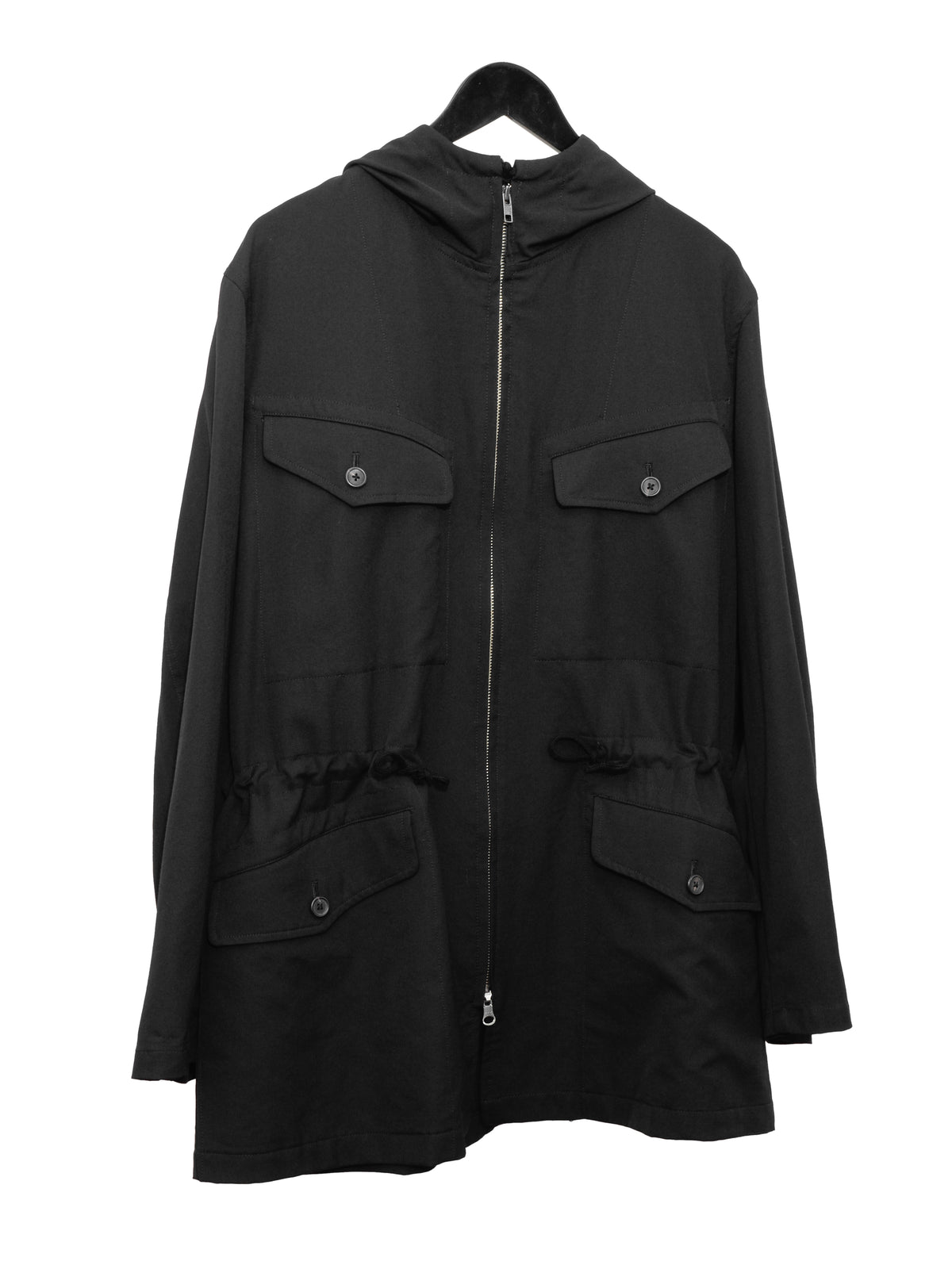 Hooded Field Jacket Black