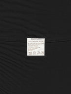 Open Collar Shirt Black