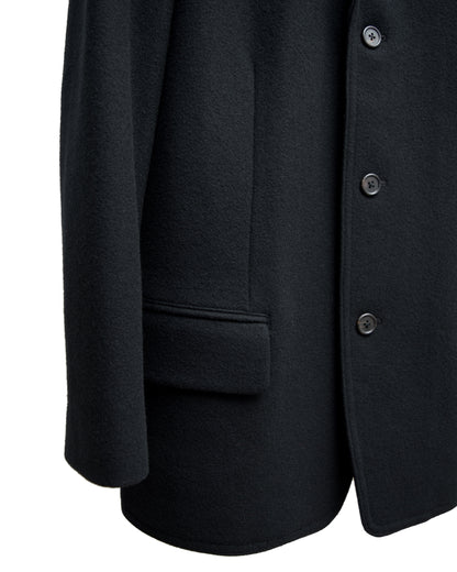 tailored jacket black ∙ melton wool nylon ∙ medium