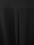 Open Collar Shirt Black