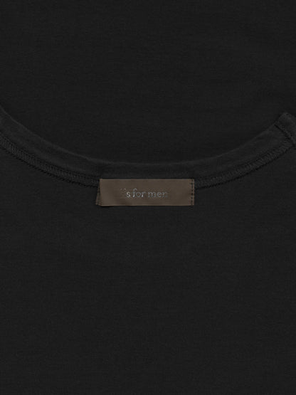 shortsleeve tee black ∙ cotton ∙ one size