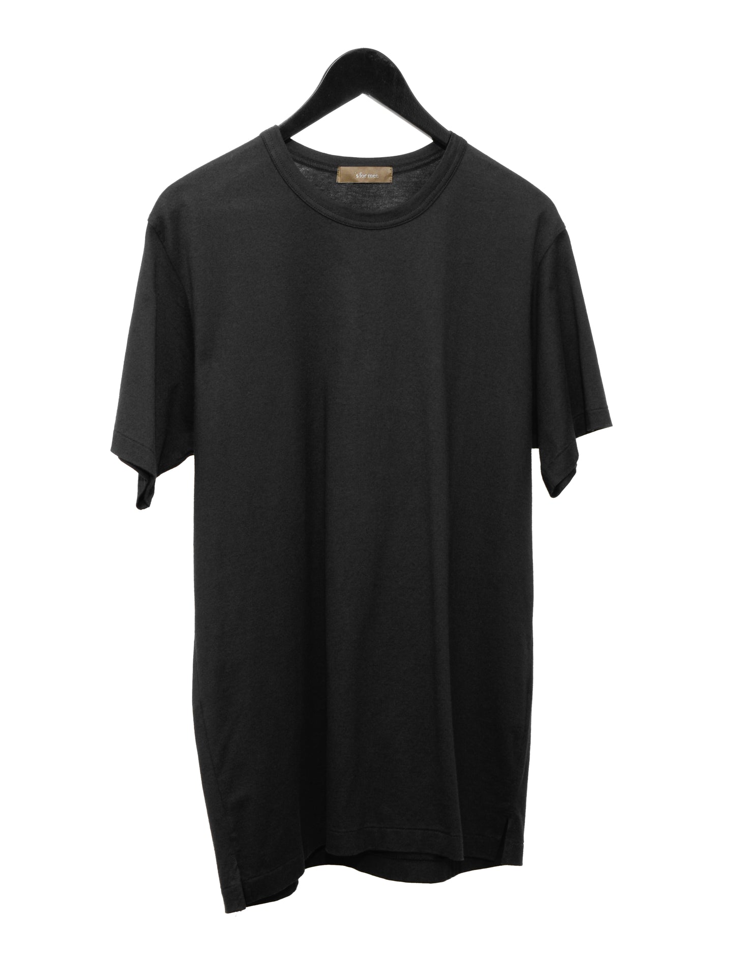 shortsleeve tee black ∙ cotton ∙ one size