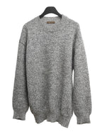 Knit Pullover Ecru Melange